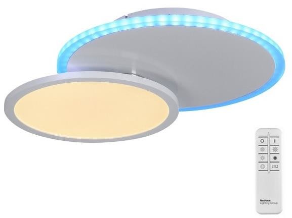 Leuchten Direkt 11662-16 - LED RGB Oświetlenie ściemniane ARENDA LED/21W/230V + pilot