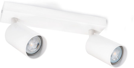 SUPERLED Oprawa halogenowa natynkowa ścienno - sufitowa LED Spoti x2 - Biała OH-8117