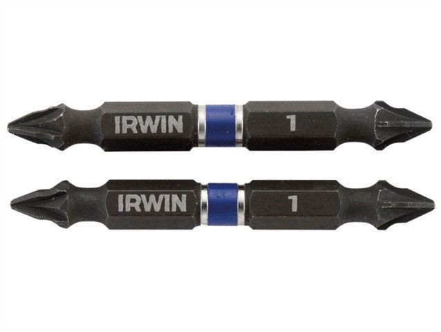 IRWIN KOŃCÓWKA UDAROWA DWUSTRONNA PZ1 100MM 2SZT.