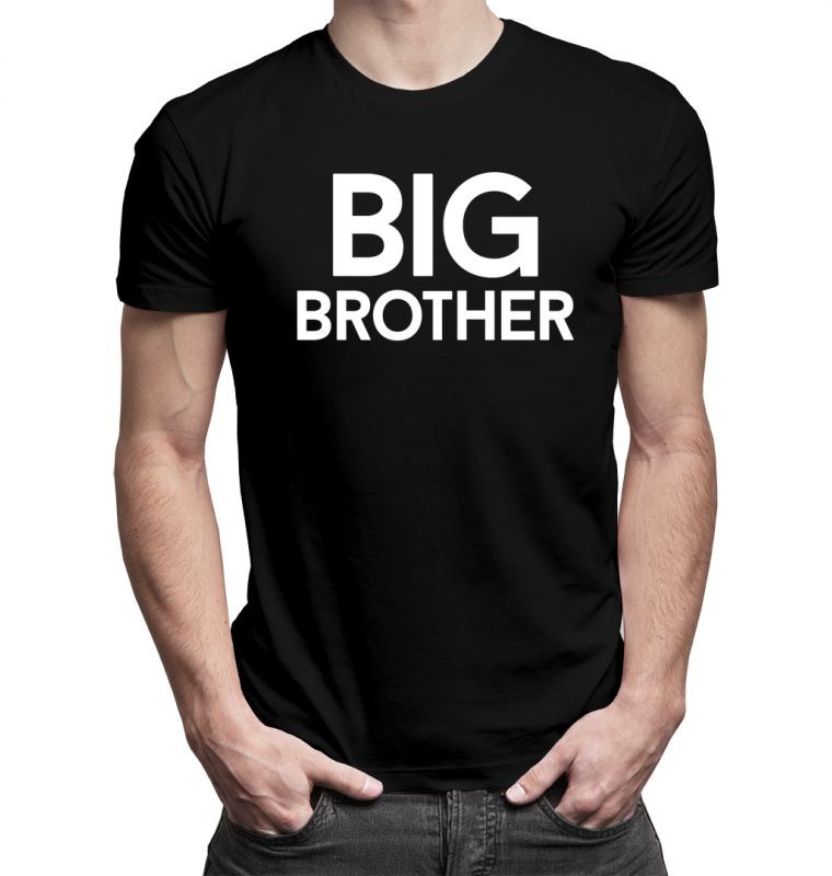 Big brother - męska koszulka z nadrukiem