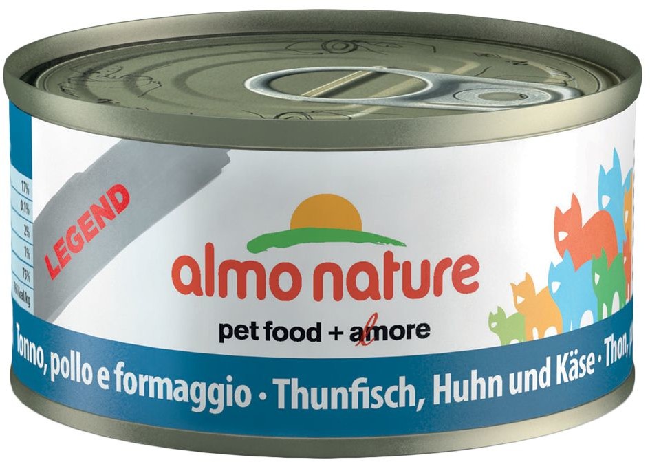 Almo Nature Legend Legend, 6 x 70 g - Tuńczyk z kalmarami