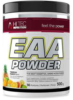 Hi-Tec EAA Powder - 500g - Tropical Punch Tropical Punch