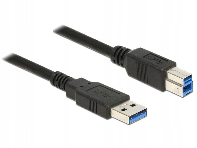 DeLOCK Kabel Usb-a(m)->usb-b(m) 3.0 3M Czarny