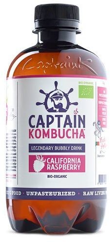 Bio Captain kombucha Napój Captain Kombucha California Raspberry - malinowy 400ml 661-uniw