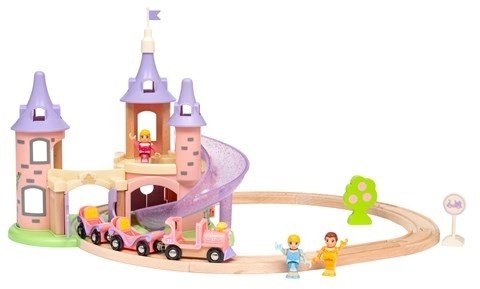 Brio Disney Princess Zestaw Kolejki Zamek Księżniczki