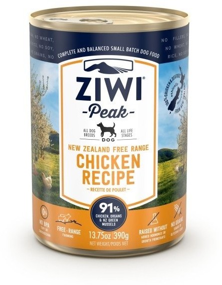 Ziwi Peak dla psów Ziwi Peak Chicken Recipe 390g