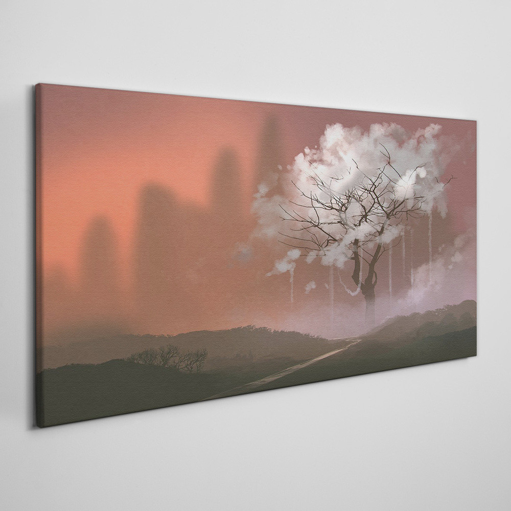 PL Coloray Obraz Canvas Abstrakcja Drzewo 120x60cm