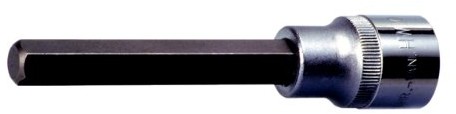 KS Tools 911.1326 1/2 cala nasadka na bity do śrub z łbem walcowym z gniazdem sześciokątnym klucz nasadowy, długie, 6 MM 4042146046036