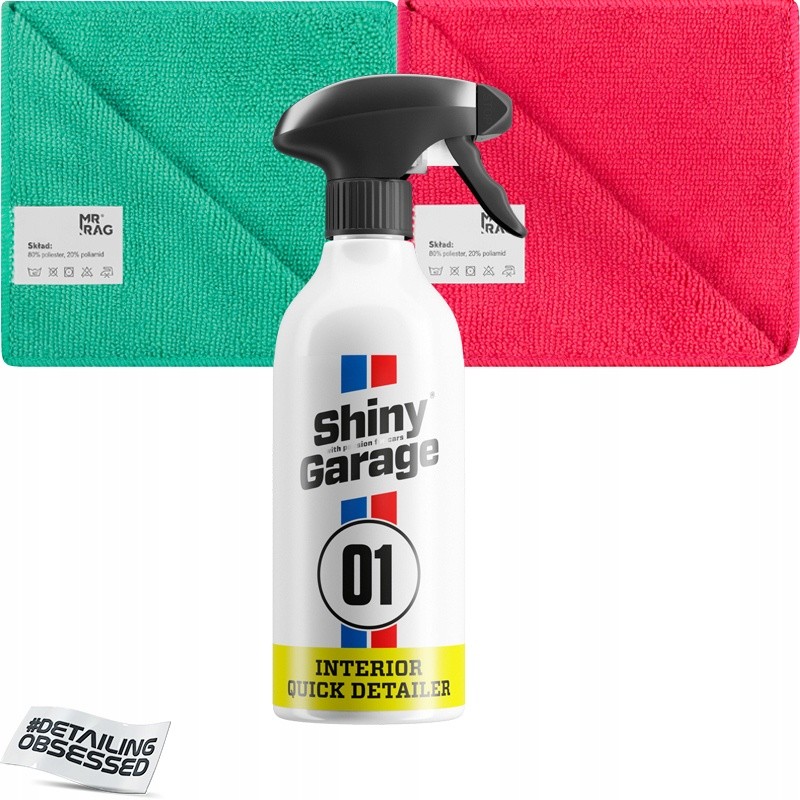 Shiny Garage Interior Quick Detailer 500ml tapicer