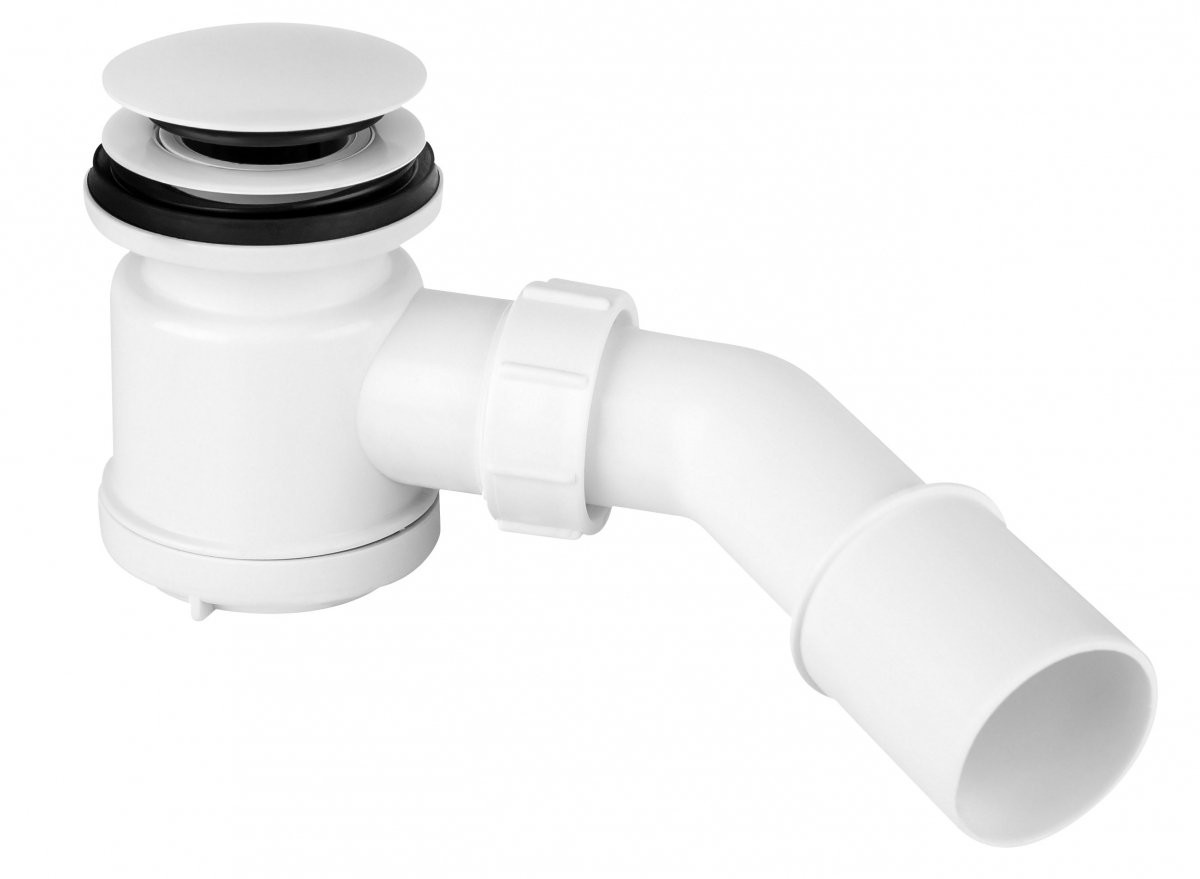 McAlpine Syfon brodzikowy click-clack fi50 biały HC26CLCP-WH HC26CLCP-WH