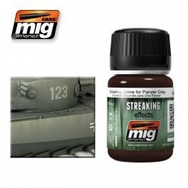 mig Farba olejna Ammo Mig - Streaking Grime for Panzer Grey mig 1202