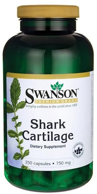 SWANSON Shark Cartilage 750mg - (250 kap) FF35-99894
