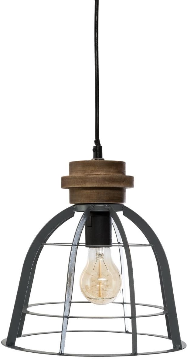 Atmosphera Lampa industrialna 25 cm ażurowy klosz 161723