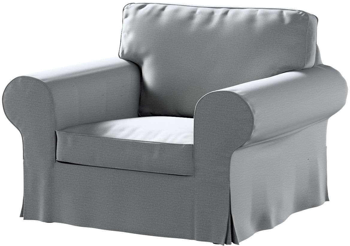 Dekoria Pokrowiec na fotel Ektorp ciemny szary 103 x 82 x 73 cm Ingrid 612-705-42