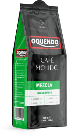 Oquendo Cafe Molido Torrefacto 0,25 kg mielona 0136