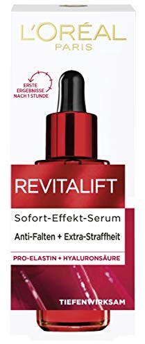 L'Oréal Paris Revitalift wygładzające serum nawilżające, z pro-elastanem, kwasem hialuronowym i substancją przeciwzmarszczkową, adenosyna, 30 ml
