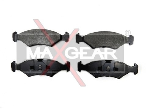 MaxGear Zestaw klocków hamulcowych, hamulce tarczowe 19-0627