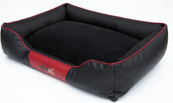 Hobbydog Legowisko Cesarskie Exclusive Czarny skaj i czarne futro R4 R4 CEECZC1