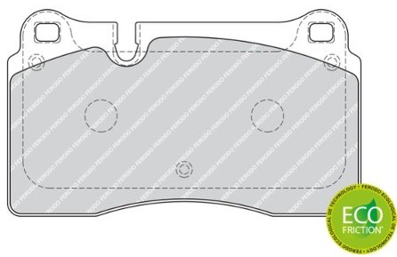 FERODO (FEDERAL-MOGUL) Klocki hamulcowe (FEDERAL-MOGUL) FDB1877