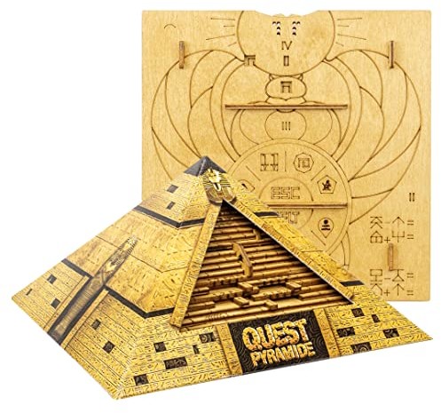 ESC WELT ESC WELT Quest Piramid - Drewniane Puzzle dla Dorosłych i Dzieci z Tajemniczą Przestrzenią w Domu 0602728201631