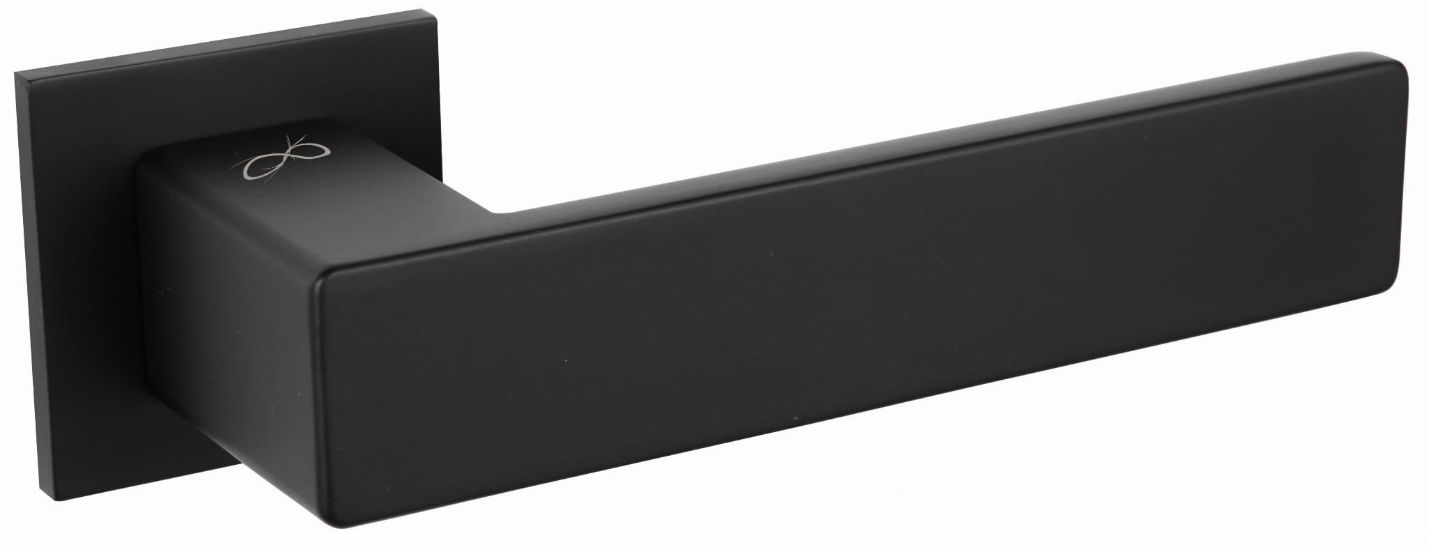 Infinity line KLAMKA IMPERIA SLIM NA ROZECIE KWADRATOWEJ KOLOR CZARNY KIMP S B00