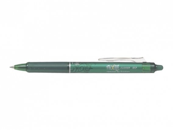 Pilot Pióro kulk. FriXion Clicker zielony (12szt)