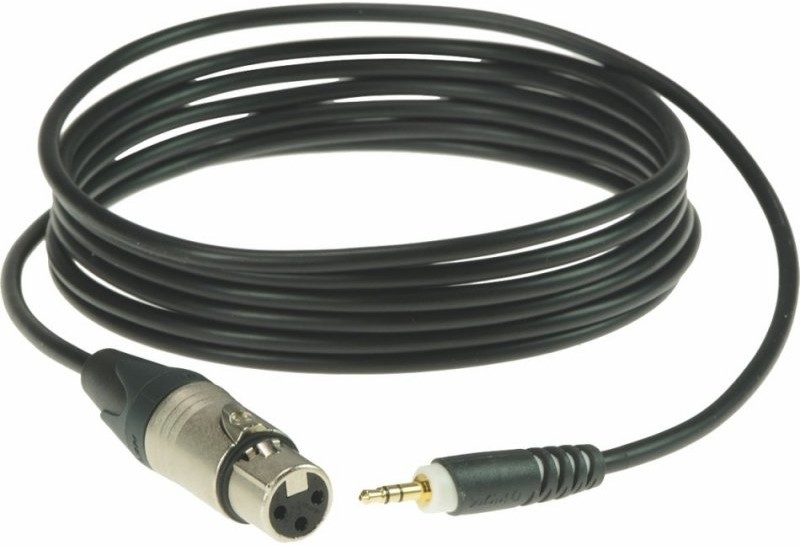 Klotz AUXMF0300 Mikrofonkabel 3 m mono na stereo