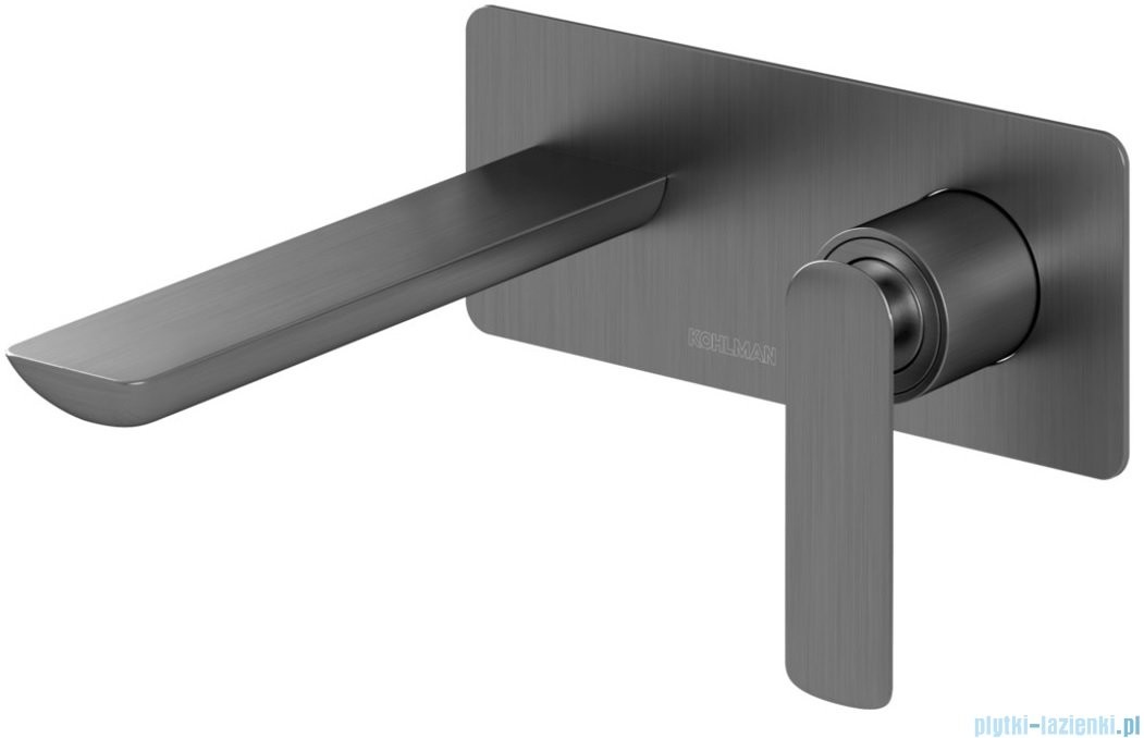 Kohlman Experience gray bateria podtynkowa umywalkowa szczotkowany grafit QW185EG |