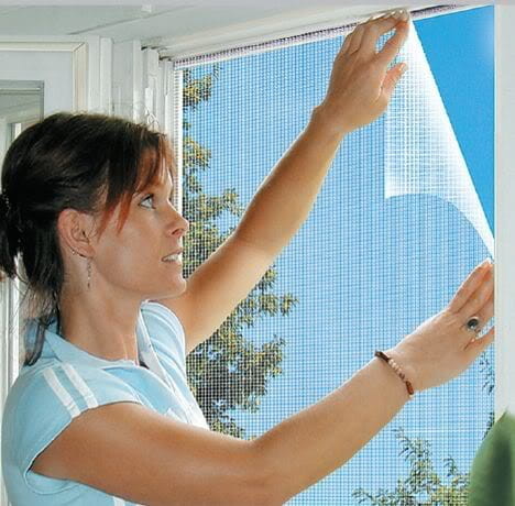 MAXY C.O. Moskitiera na okno przeciw owadom 150x130 cm 1758