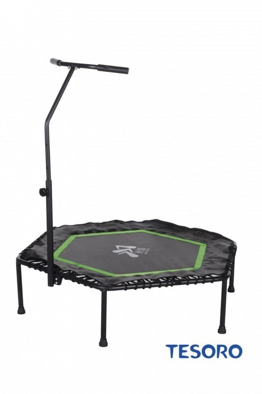 Tesoro Trampolina Fitness Hexagon 50 Inch zielony GXP-740694