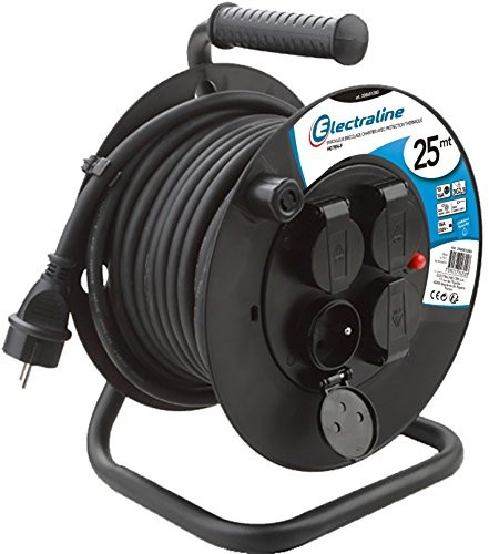 Electraline Elec traline Pro-Line bęben kablowy Czarny, czarny 20868128D