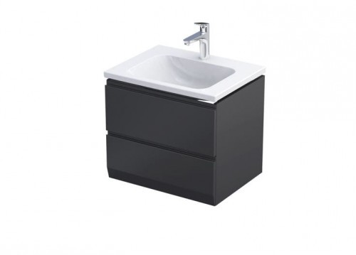 Oristo BRYLANT UNI szafka podumywalkowa 60 cm, czarny mat - OR36-SD2S-60-8-V3 OR36-SD2S-60-8-V3