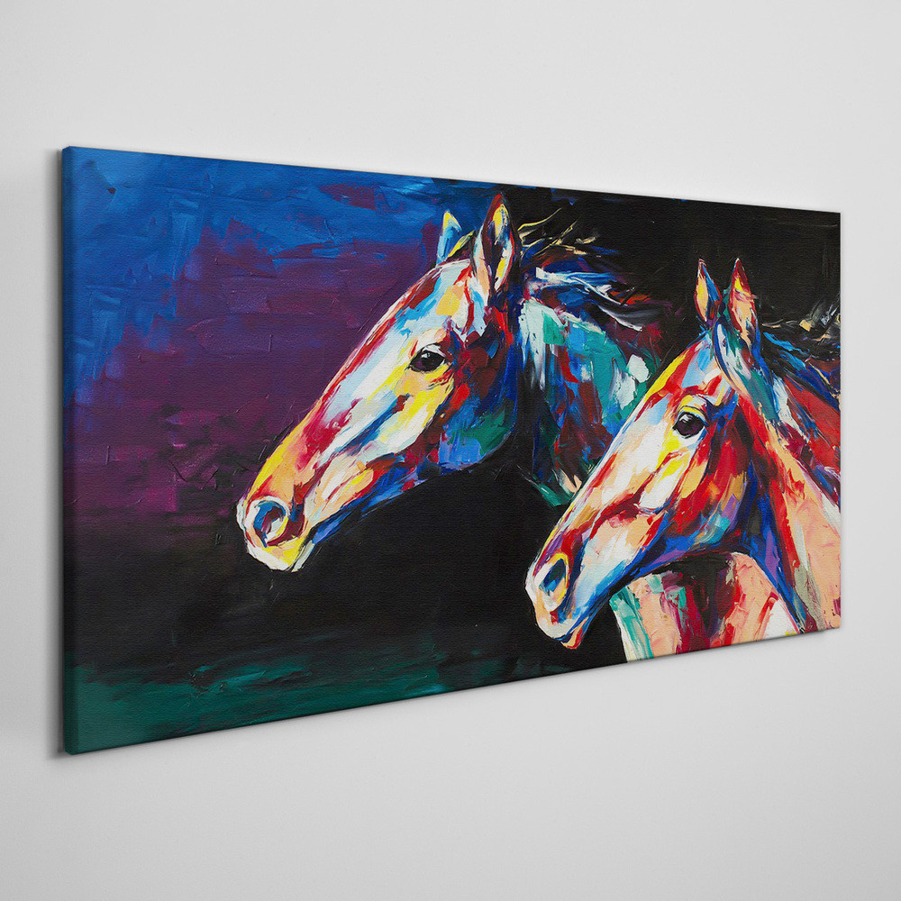 PL Coloray Obraz Canvas Zwierzęta Konie 100x50cm