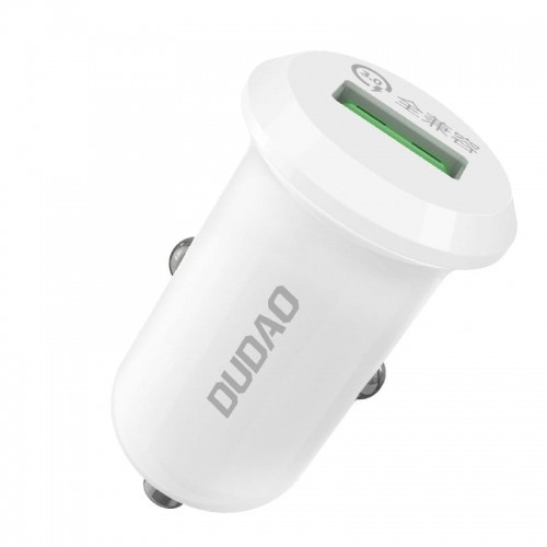 Dudao Dudao ładowarka samochodowa QC3.0 4A 15W R4 White Biała dudao_20200619151239