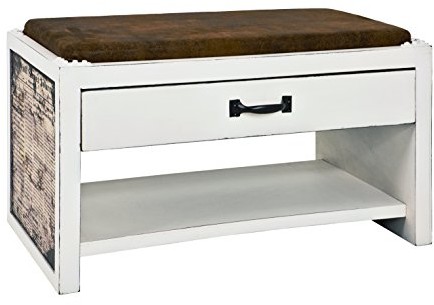 Haku-Möbel Haku meble drewniana skrzynia do siedzenia 30905