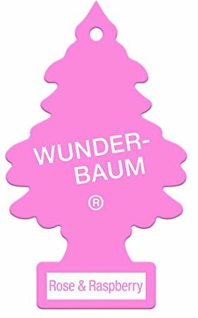Wunderbaum Wunder-Baum 35121 odświeżacz powietrza Rose & Raspberry