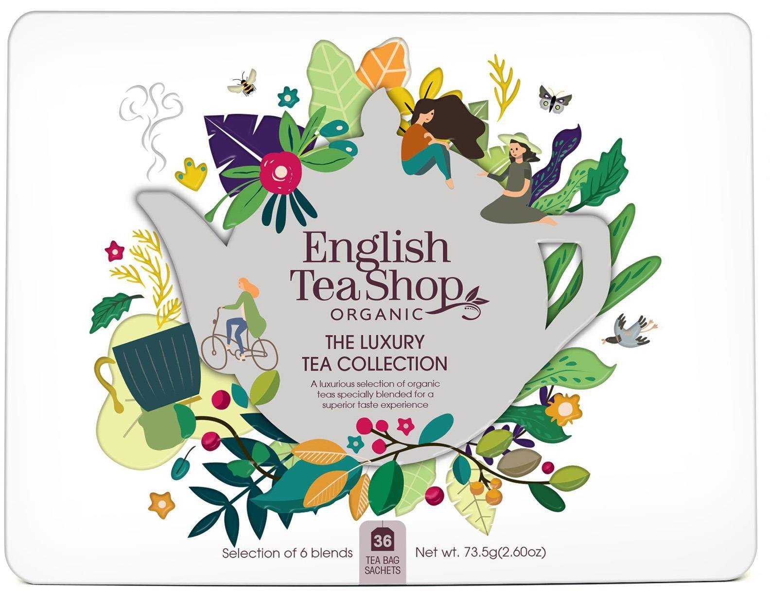 English Tea Shop English Tea Shop, Herbata BIO Zestaw Luxury Tea Collection, 36 saszetek