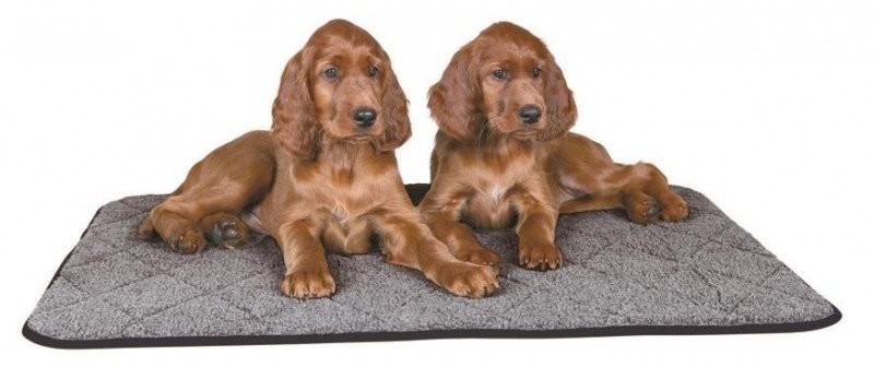 Trixie Mata grzewcza 90×70cm szara TX-28694