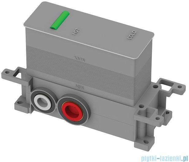 Omnires Element podtynkowy termostatycznej do baterii 2-wyjściowej BOXTE2F