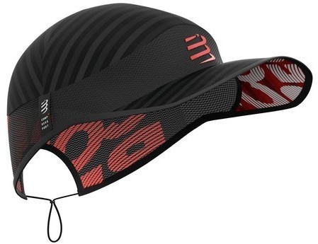 Compressport czapka biegowa z daszkiem PRO RACING CAP czarna