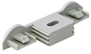 Walraven Starquick duo-wallplate grey 50mm 0854000