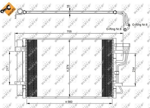 NRF Skraplacz, klimatyzacja 35963