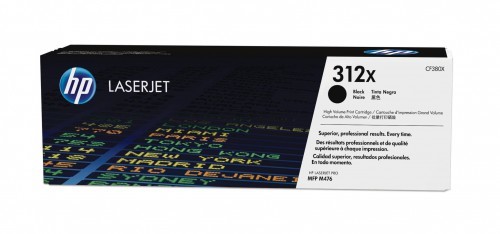 Hewlett-Packard Toner HP CF380X (oryginał HP312X HP 312X; 4400 stron; czarny)
