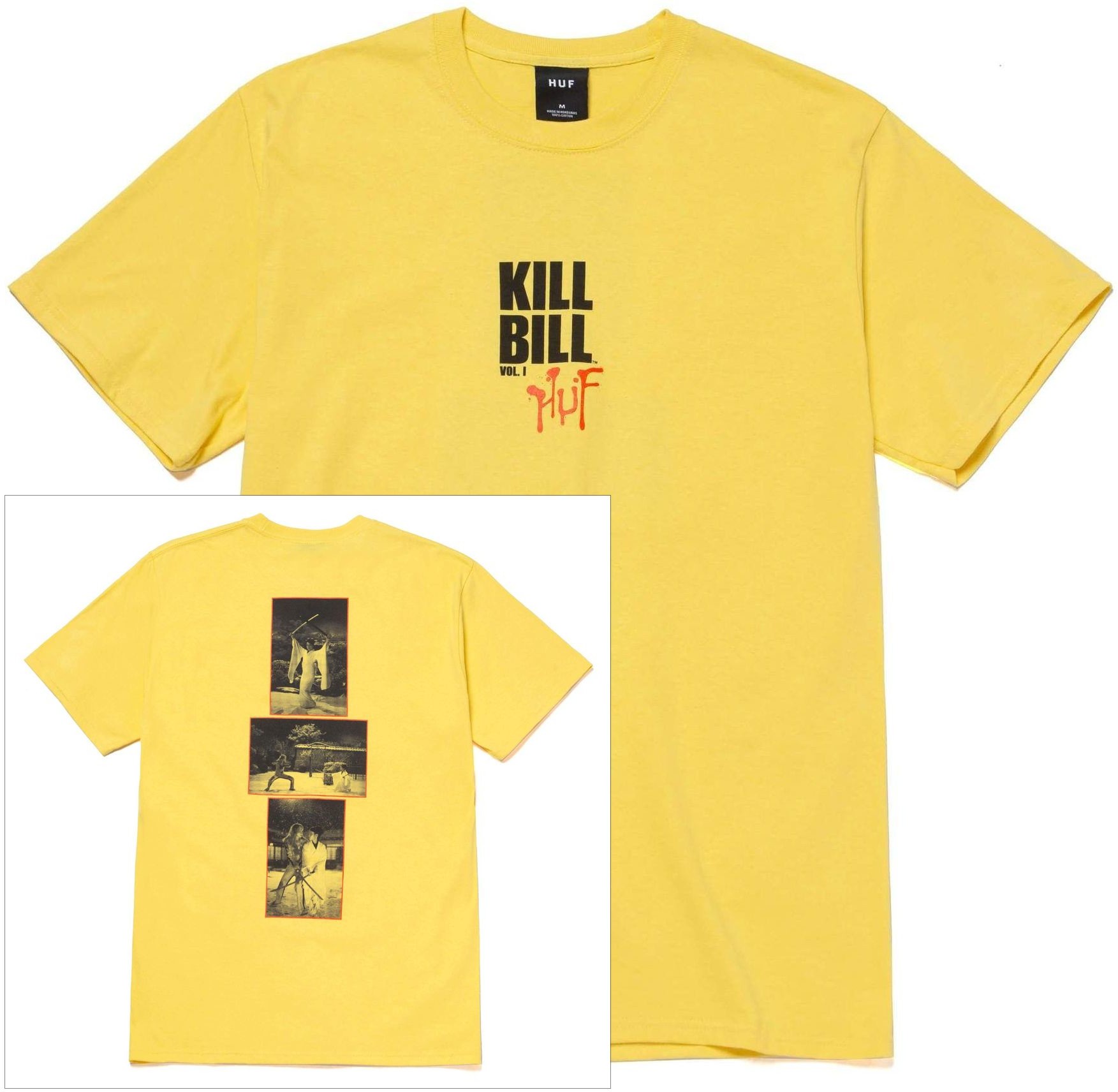 HUF t-shirt HUF KILL BILL) VERSUS TEE Yellow