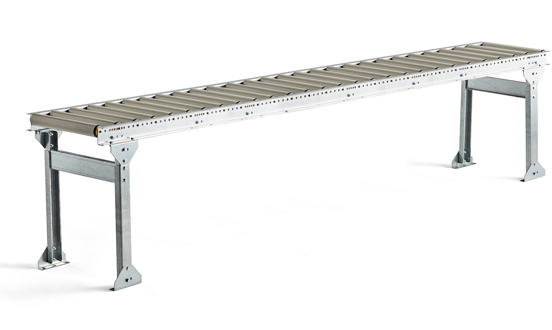 AJ Produkty Transporter rolkowy, rolki PVC, 3000x400 mm