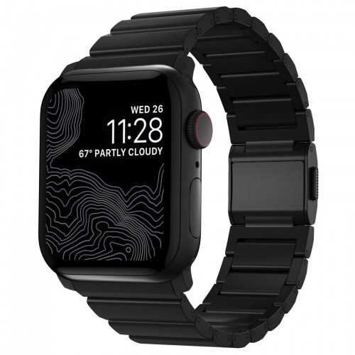 Фото - Ремінець для годинника / браслета Nomad Titanium Band Apple Watch 49/45/44/42mm black - darmowy odbiór w 22 