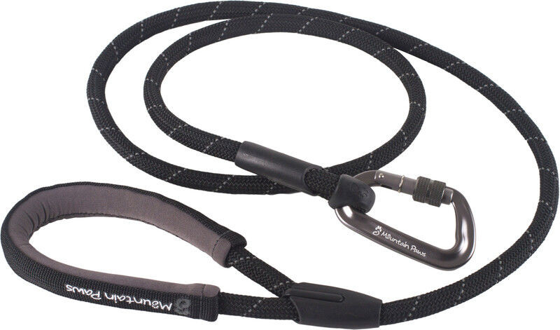 Mountain paws Mountain Paws Rope Lead Smycz dla psów, black 2020 Wyposażenie dla zwierząt 743101
