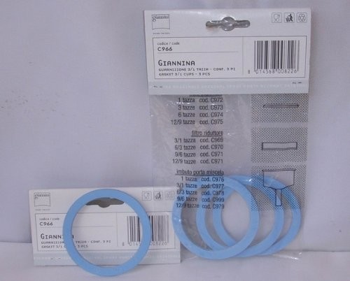Giannini 3 X uszczelka na pierścienie gian nini 3/1 kubki Espresso elektryczny _C966