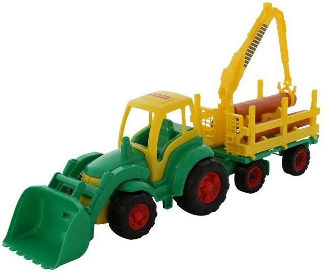 WADER-POLESIE Mistrz Traktor z łyżką i przyczepą