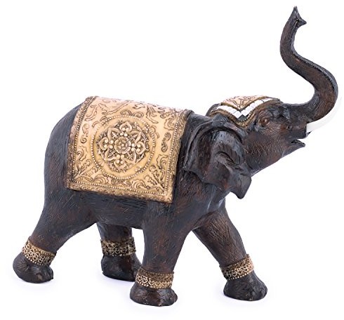 Pajoma 16944 Omysha figurka słonia z żywicy syntetycznej, wysokość: 26 cm 16944